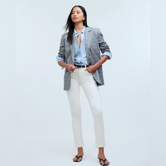 Madewell The Mid-Rise Perfect Vintage Jean in Vintage Canvas size W27 NWT - Picture 1 of 8